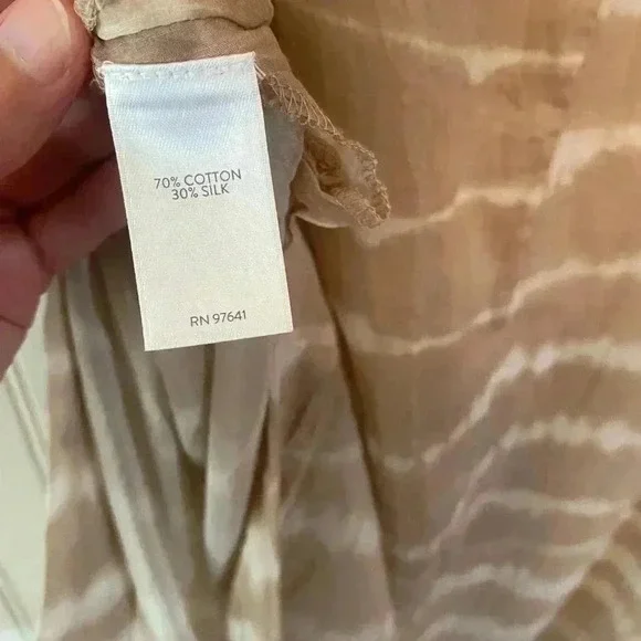 J. Jill cotton silk blend oversized tunic - Picture 4 of 11